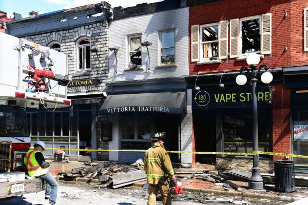 Commercial Fire Restoration in Grove City
